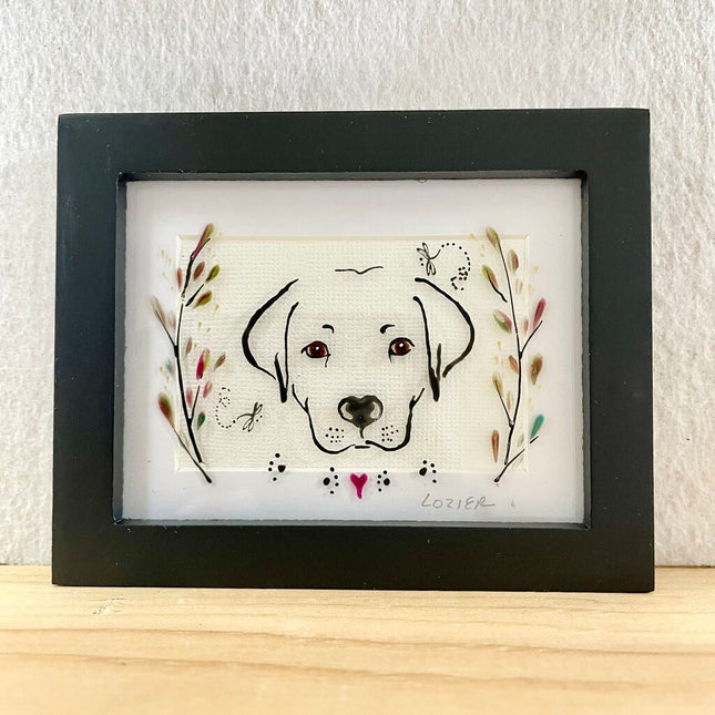 Doggie face mini frame