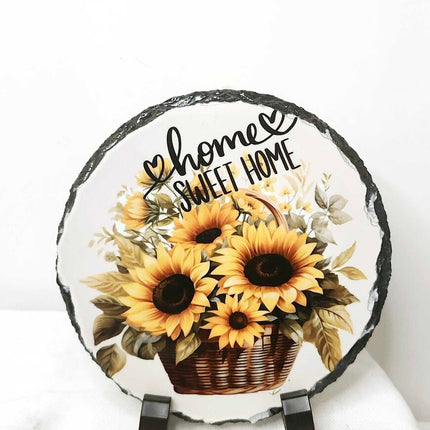 Shelf sitter- Sunflower HSH slate