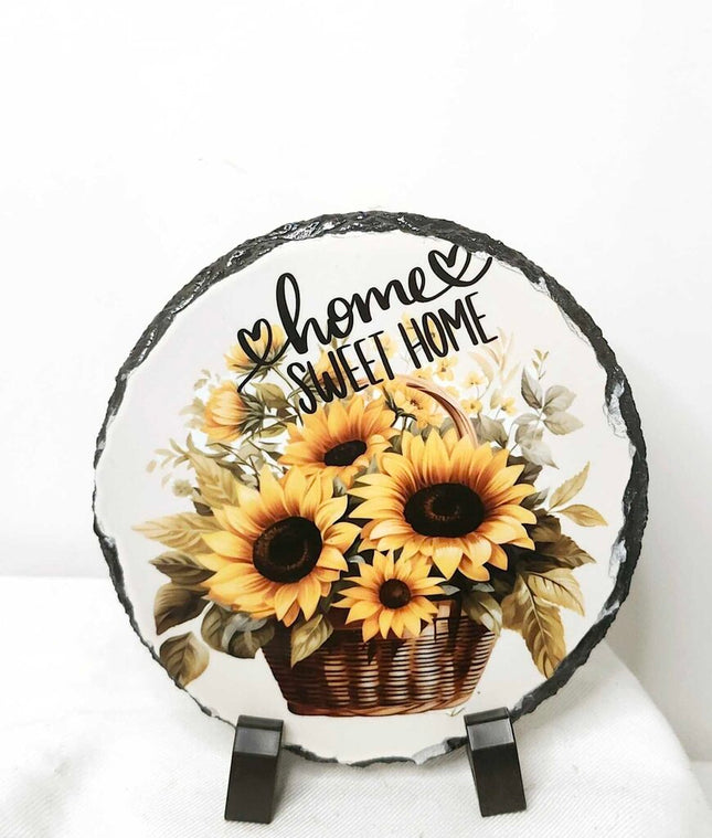 Shelf sitter- Sunflower HSH slate