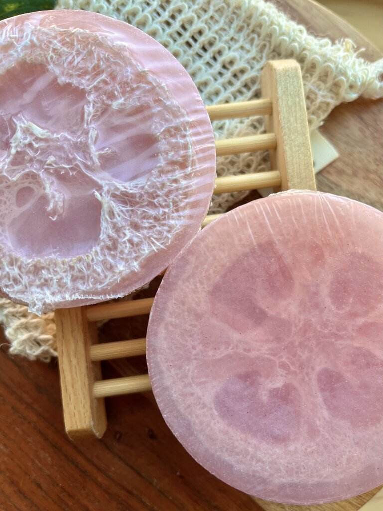 Loofah Soap - Sunkissed Plum