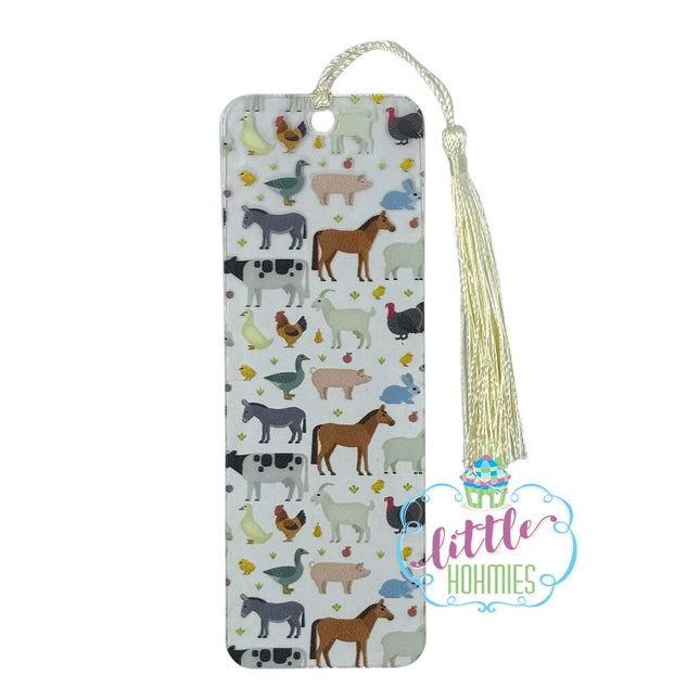 Bookmark - Farm Animals