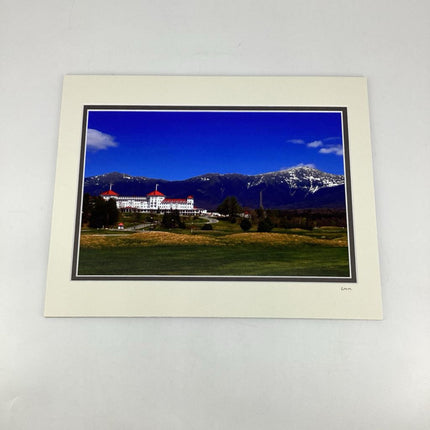 8x12 Mount Washington Hotel with Mt Washington