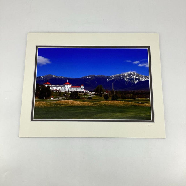 8x12 Mount Washington Hotel with Mt Washington