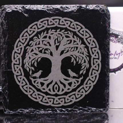 Viking Slate Coaster 4pk