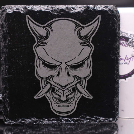 Oni Slate Coaster 4pk