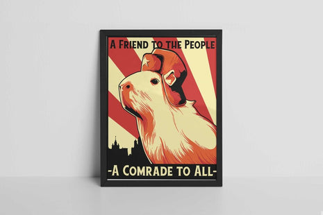 Capybara Art Print