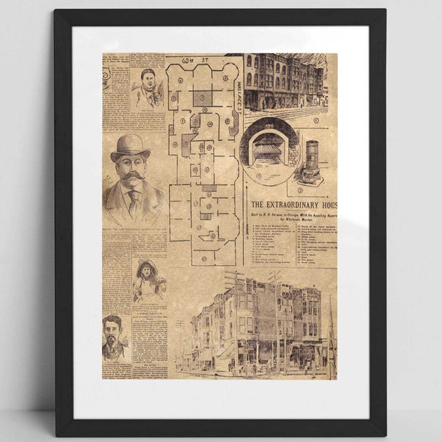 HH Holmes Art Print