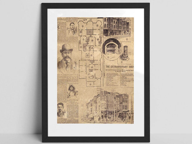 HH Holmes Art Print