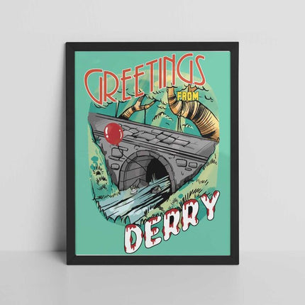 Greetings from Derry Art Print