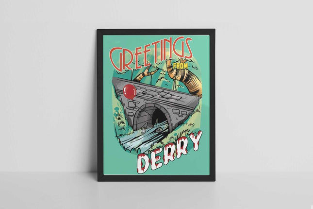 Greetings from Derry Art Print