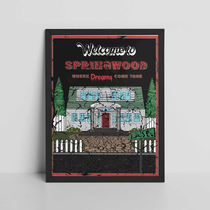 Welcome to Springwood Art Print