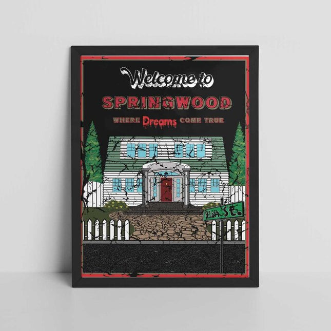 Welcome to Springwood Art Print