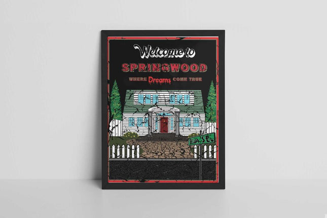 Welcome to Springwood Art Print