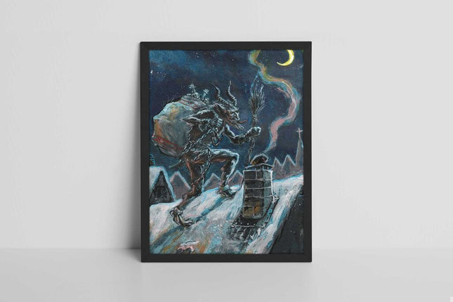 Krampus Art Print