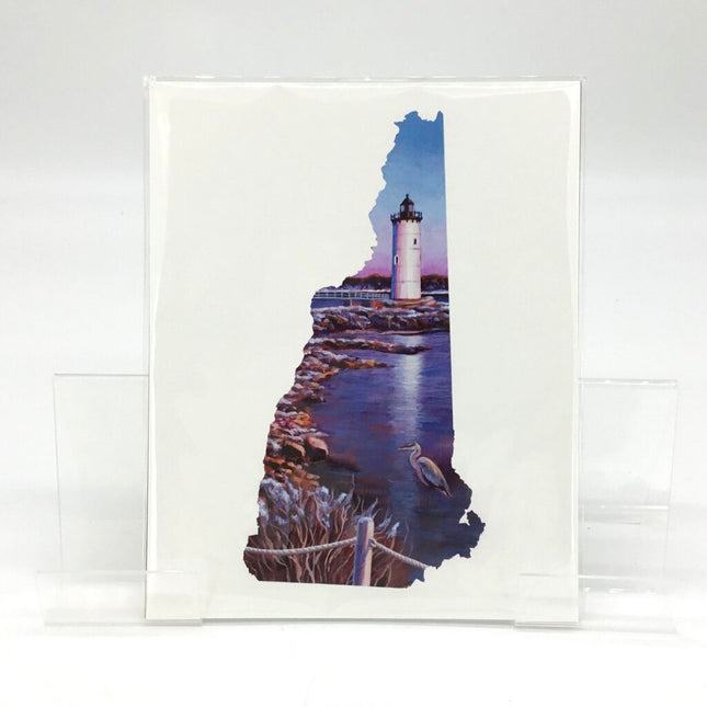 New Hampshire V - Ocean Lighthouse 8x10 Art Print