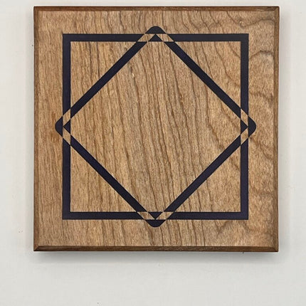 Coaster - Diamond Purple Epoxy