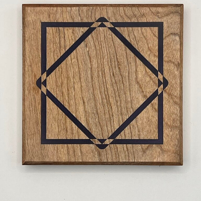 Coaster - Diamond Purple Epoxy