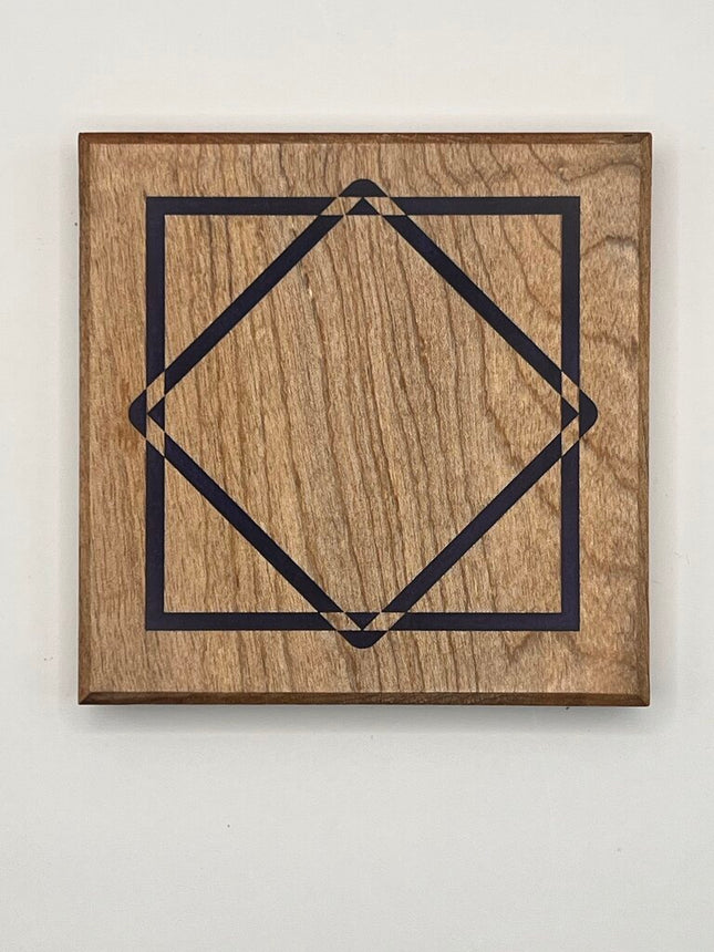 Coaster - Diamond Purple Epoxy