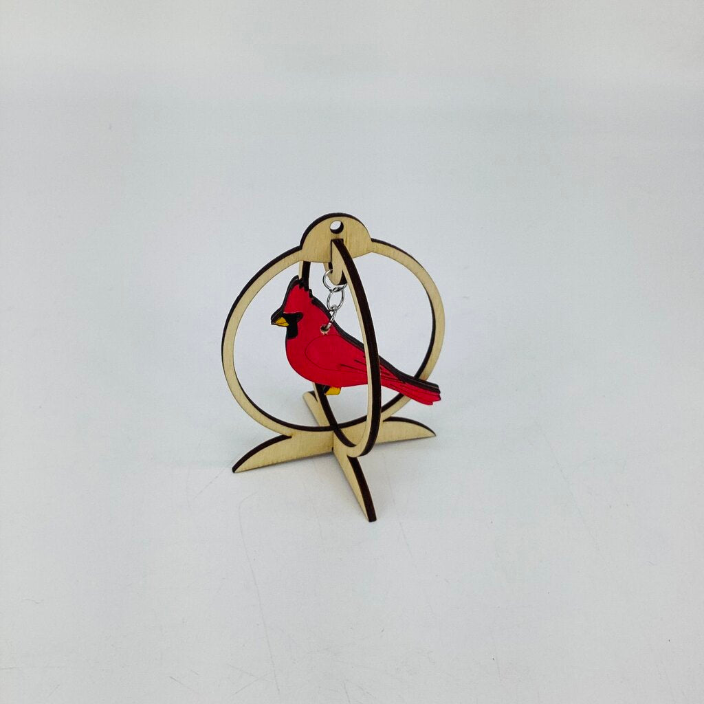 Cardinal charm cage