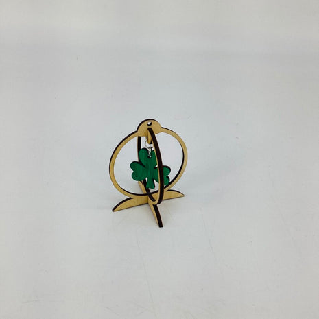 Shamrock charm cage