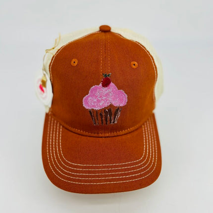 Raspberry Delight Cupcake Baseball Cap