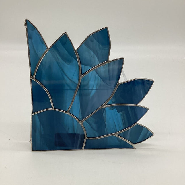 Corner Flower Stained Glass