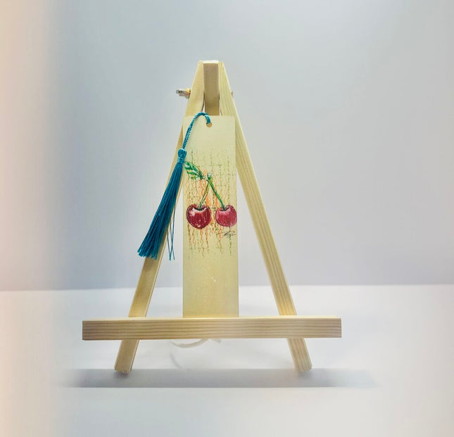Artsy Cherry Bookmark