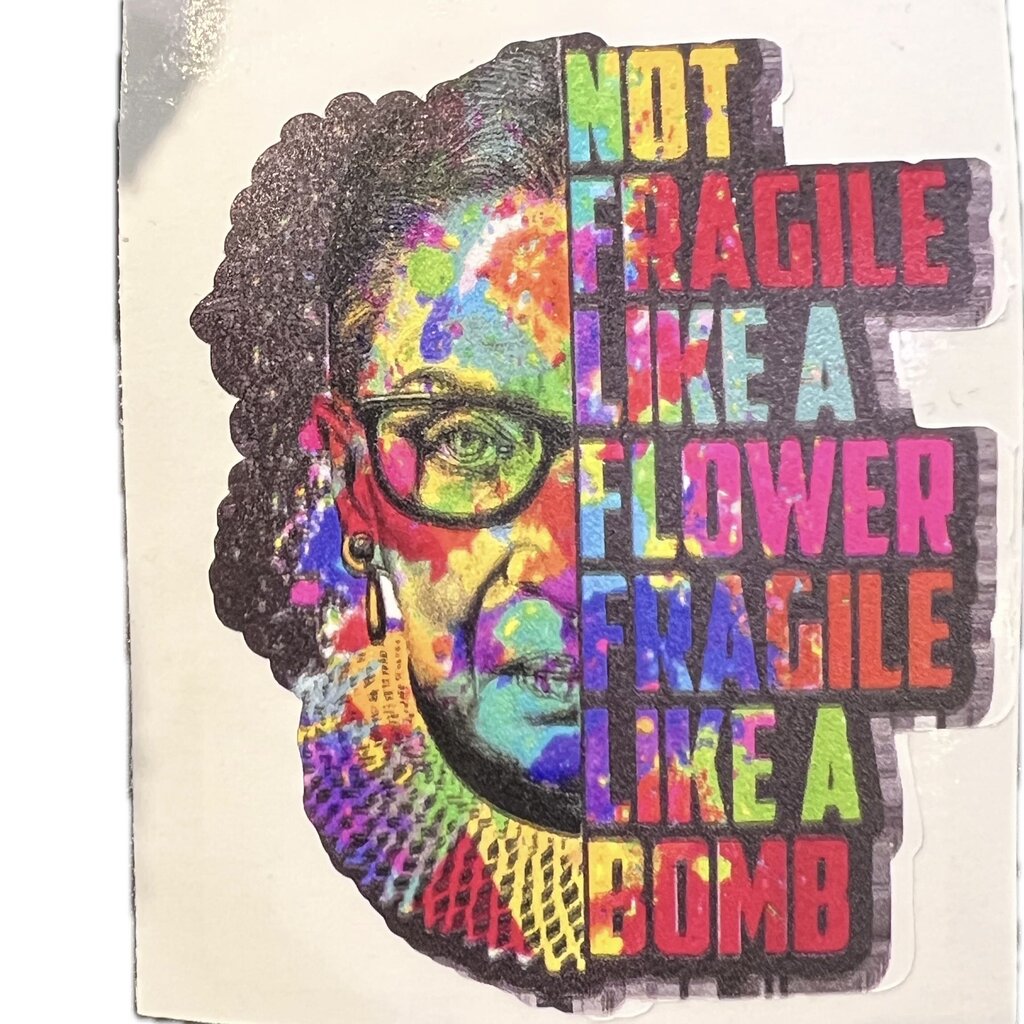 Sticker - RBG on Black