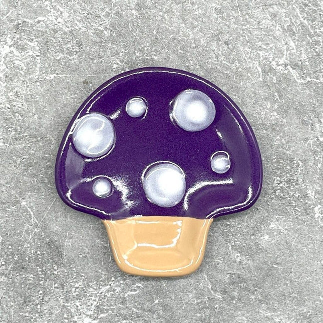 Mushroom Dish Purple TINY