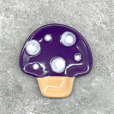 Mushroom Dish Purple TINY