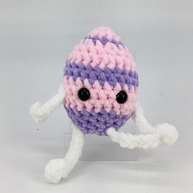 Light Pink and Lavender Leggy Eggy