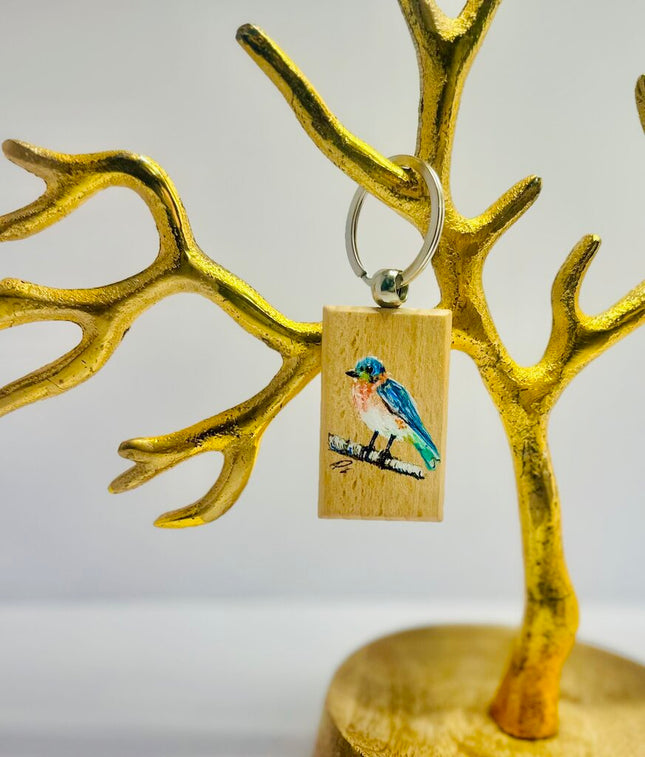 Bluebird Keychain