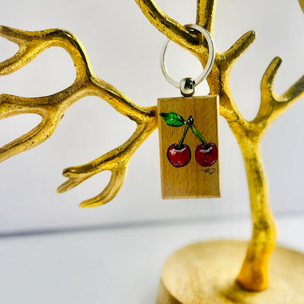 Cherry Keychain