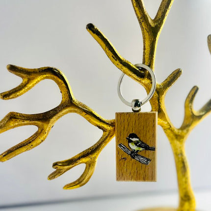 Chickadee Keychain
