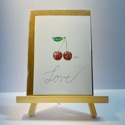 Cherry Love Greeting Card