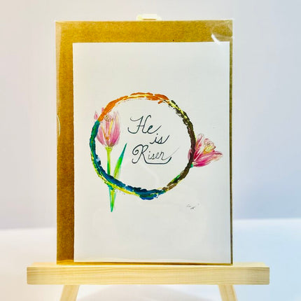 He is Risen Greeting Card