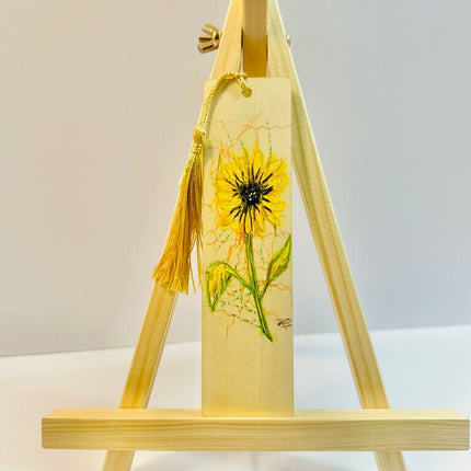 Artsy Sunflower Bookmark