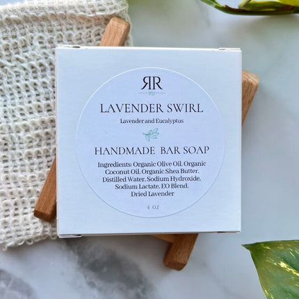 Bar Soap- Lavender Swirl