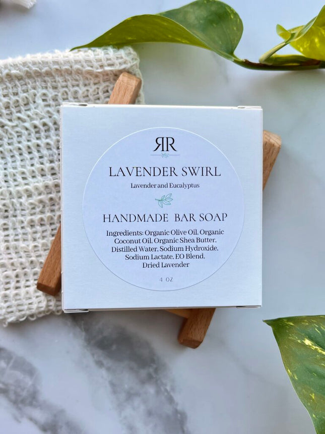 Bar Soap- Lavender Swirl