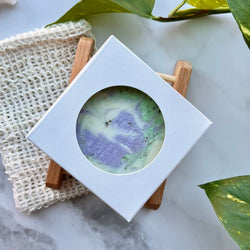 Bar Soap- Lavender Swirl - view 1
