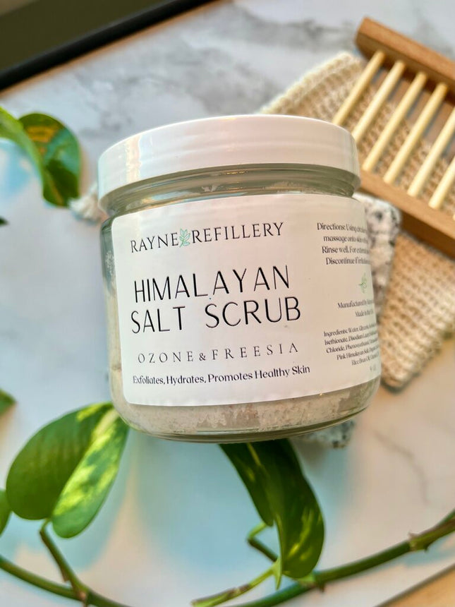 Whipped Salt Scrub - Ozone & Freesia