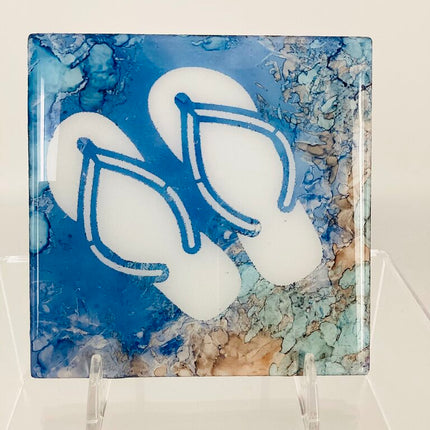 4x4 Tile with Sandal (C)