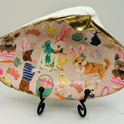 Pups with Bunny Ears Clam Dish from Old Orchard Beach, ME