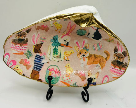 Pups with Bunny Ears Clam Dish from Old Orchard Beach, ME