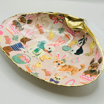 Pups with Bunny Ears Clam Dish from Old Orchard Beach, ME