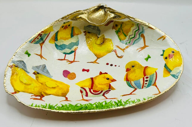 Decorated Chicks Clam Dish from Salisbury Beach, MA