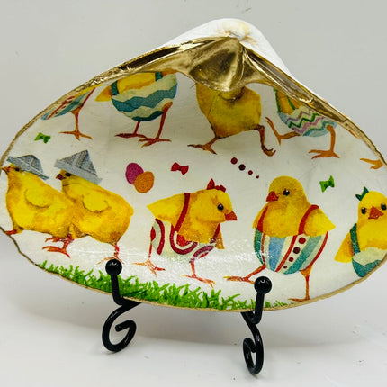 Decorated Chicks Clam Dish from Salisbury Beach, MA