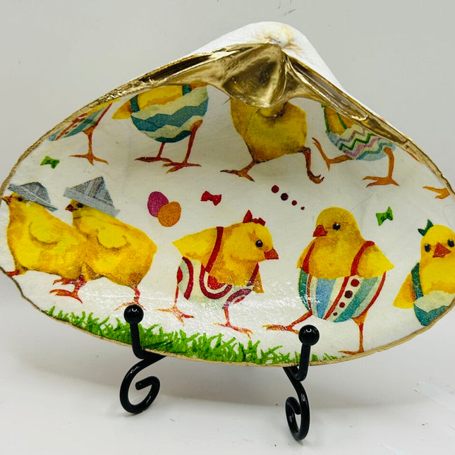 Decorated Chicks Clam Dish from Salisbury Beach, MA