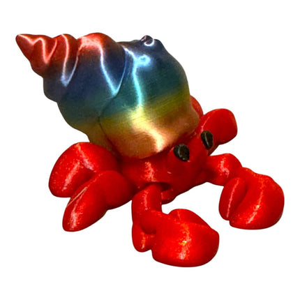 HERMIT CRAB SM RED/DKRBW