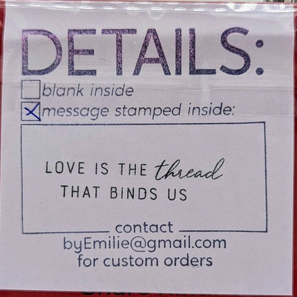 Stitched Felt Mom Greeting Card